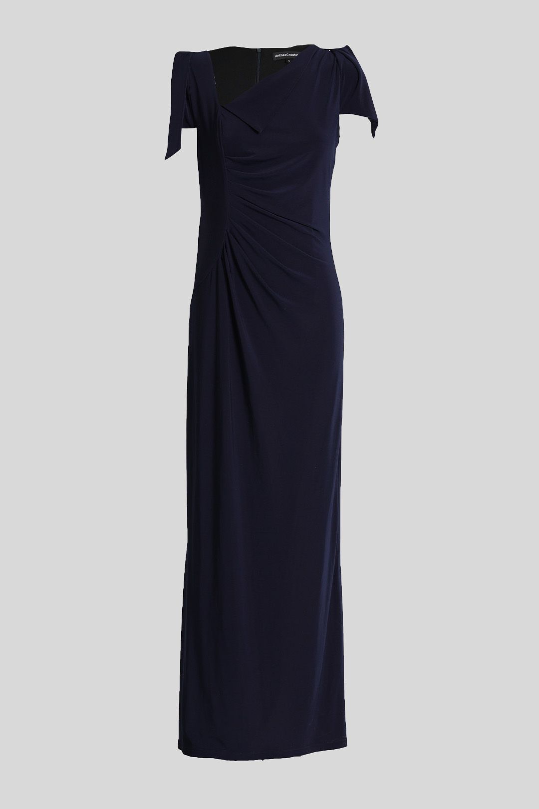 anthea crawford black dress Women's Crepe Cowl Neck Dress in Black main image 0