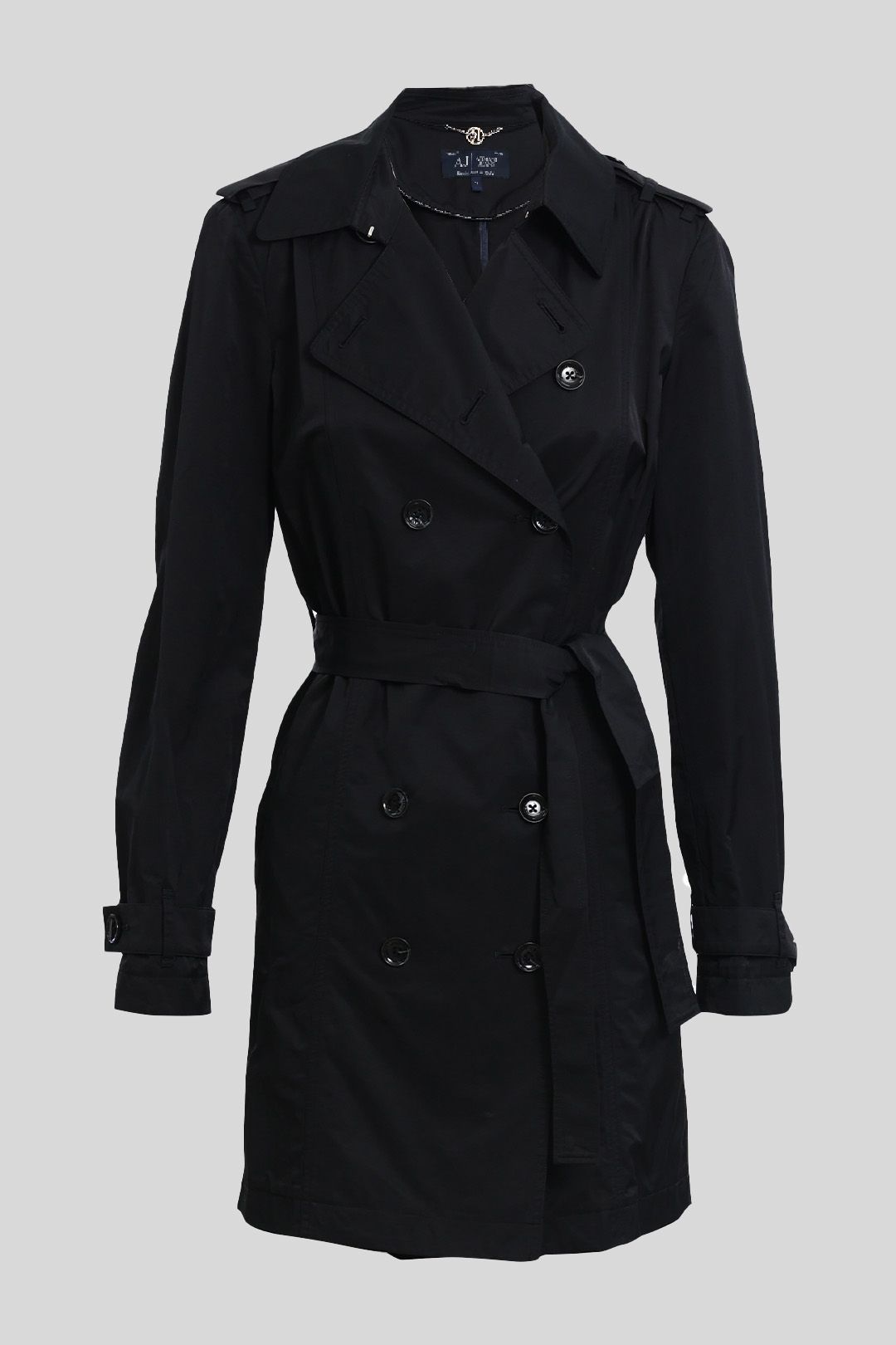 Armani jeans trench coat cheap