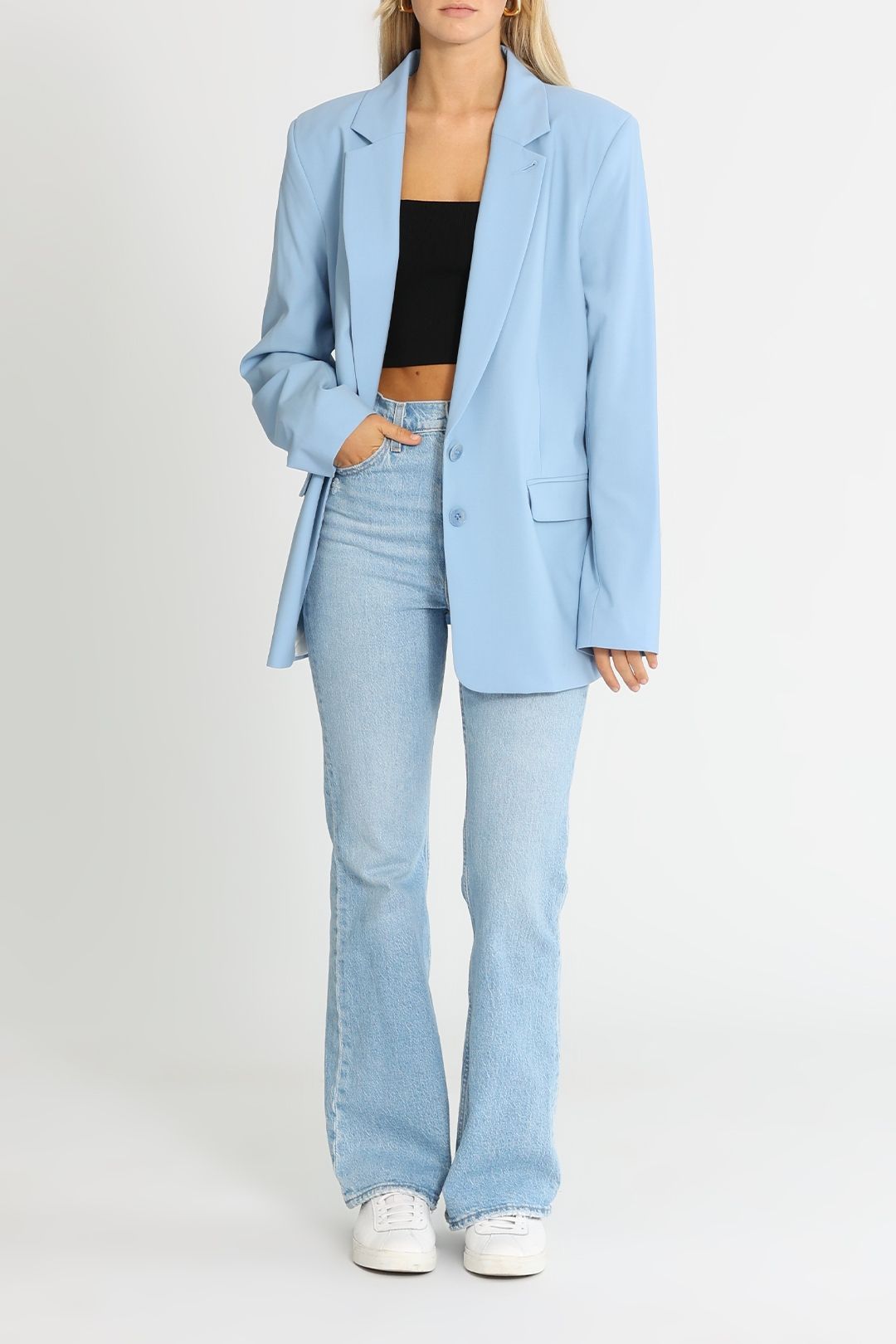 Arnsdorf Joan Jacket Blue Long Sleeves