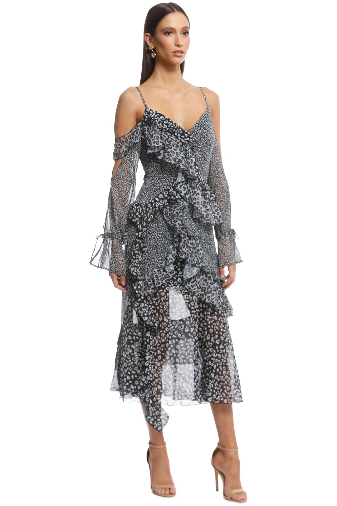 Asilio side tie mini dress cheap