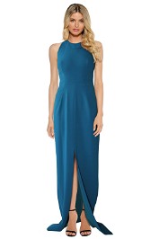 Aurelio Costarella - Juliette Gown - Cyan - Front
