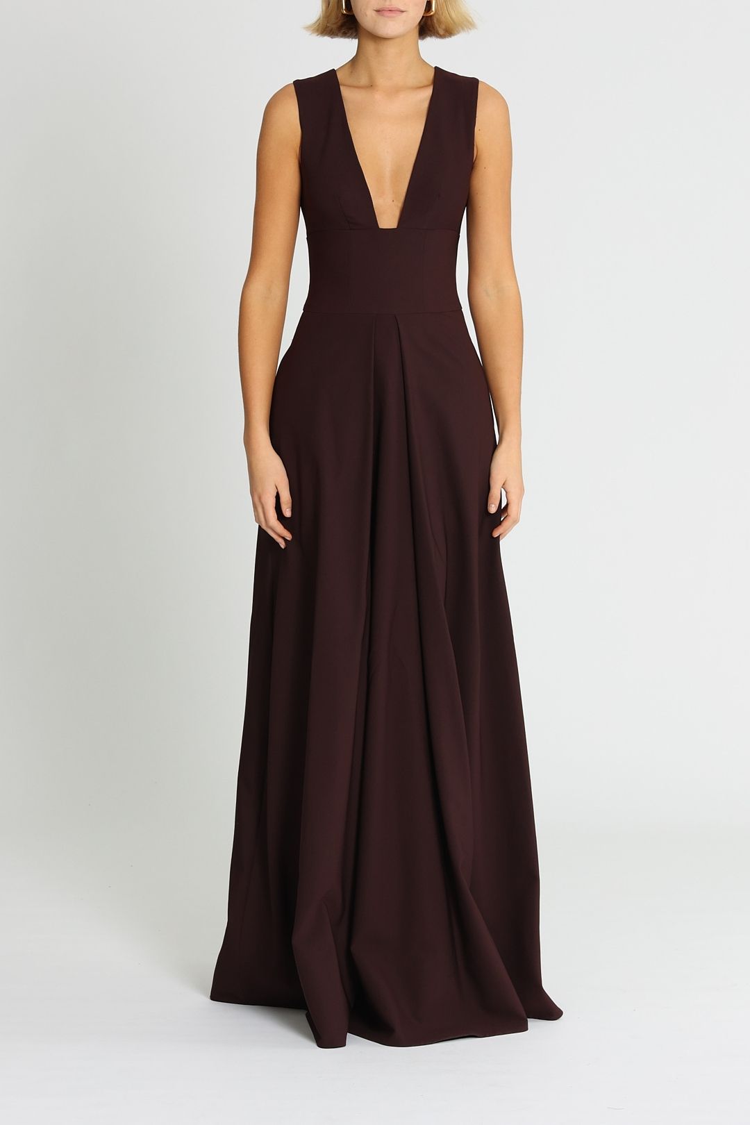 Shooting Stars Wrap Dress in Black by Grace Hart for Rent
