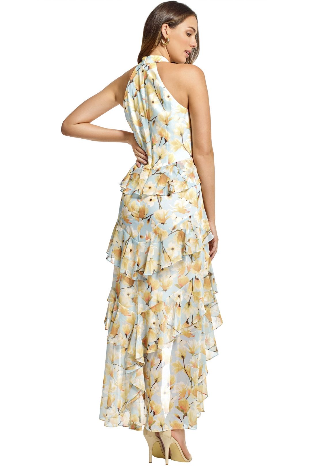 sachin and babi light blue dress Badgley Mischka: Dresses For Women main image 1