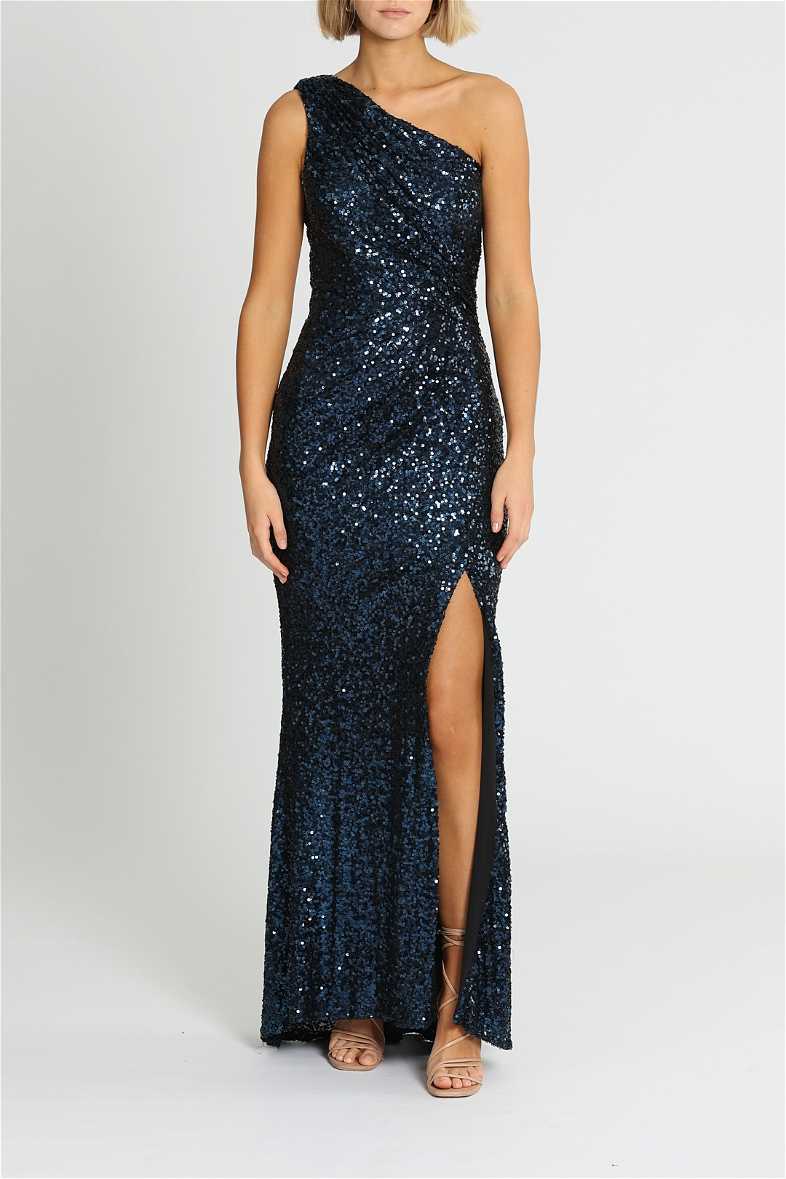 One Shoulder Gown by Badgley Mischka for Hire | GlamCorner One Shoulder Gown by Badgley Mischka for Hire | GlamCorner