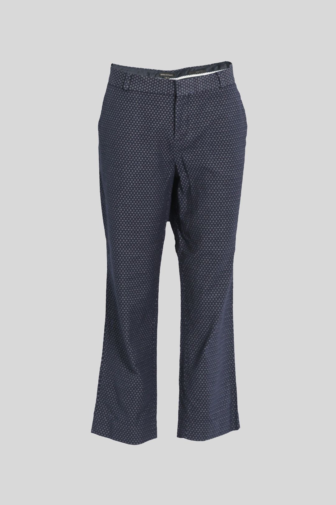Banana Republic Blue and White Straight Leg Avery Pants