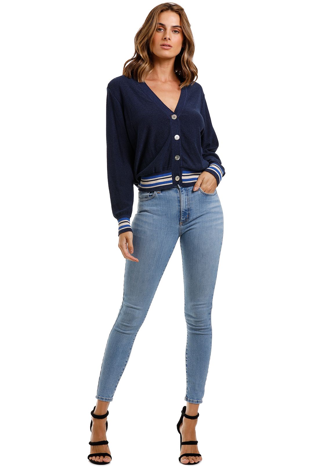 Bande Studio Joanna Lurex Cardi