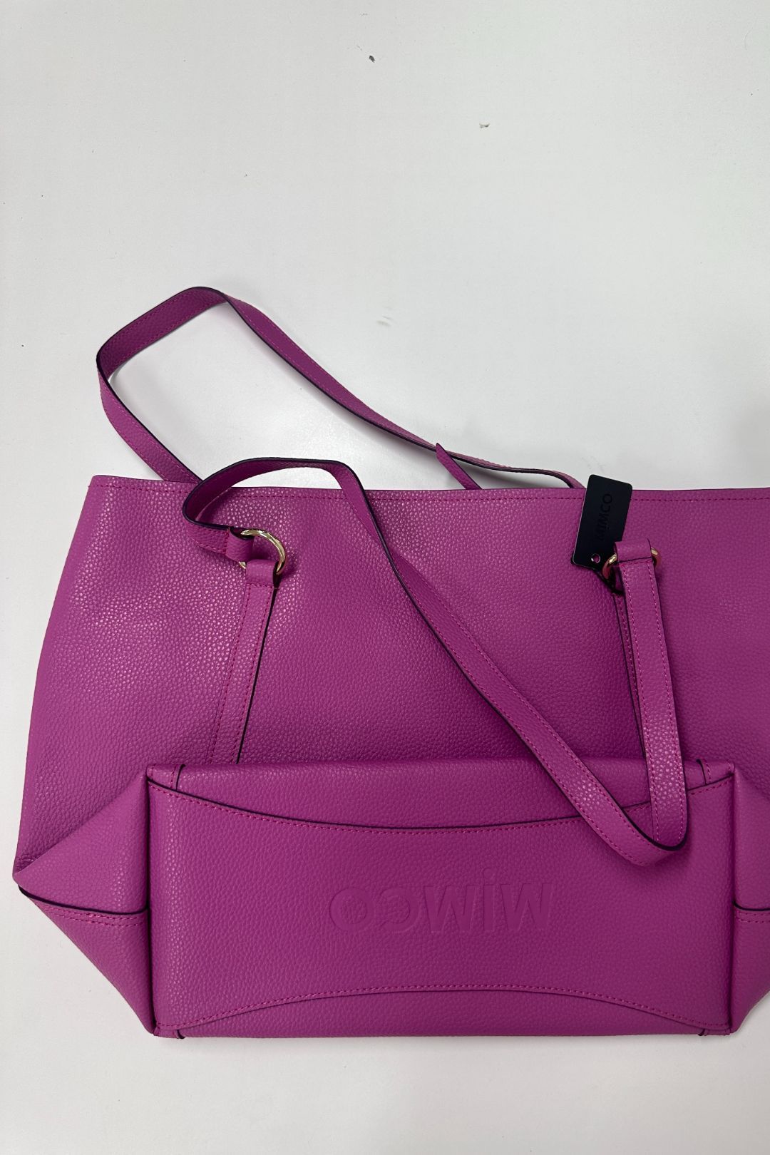 Barbie Fuchsia Leather Tote Bag