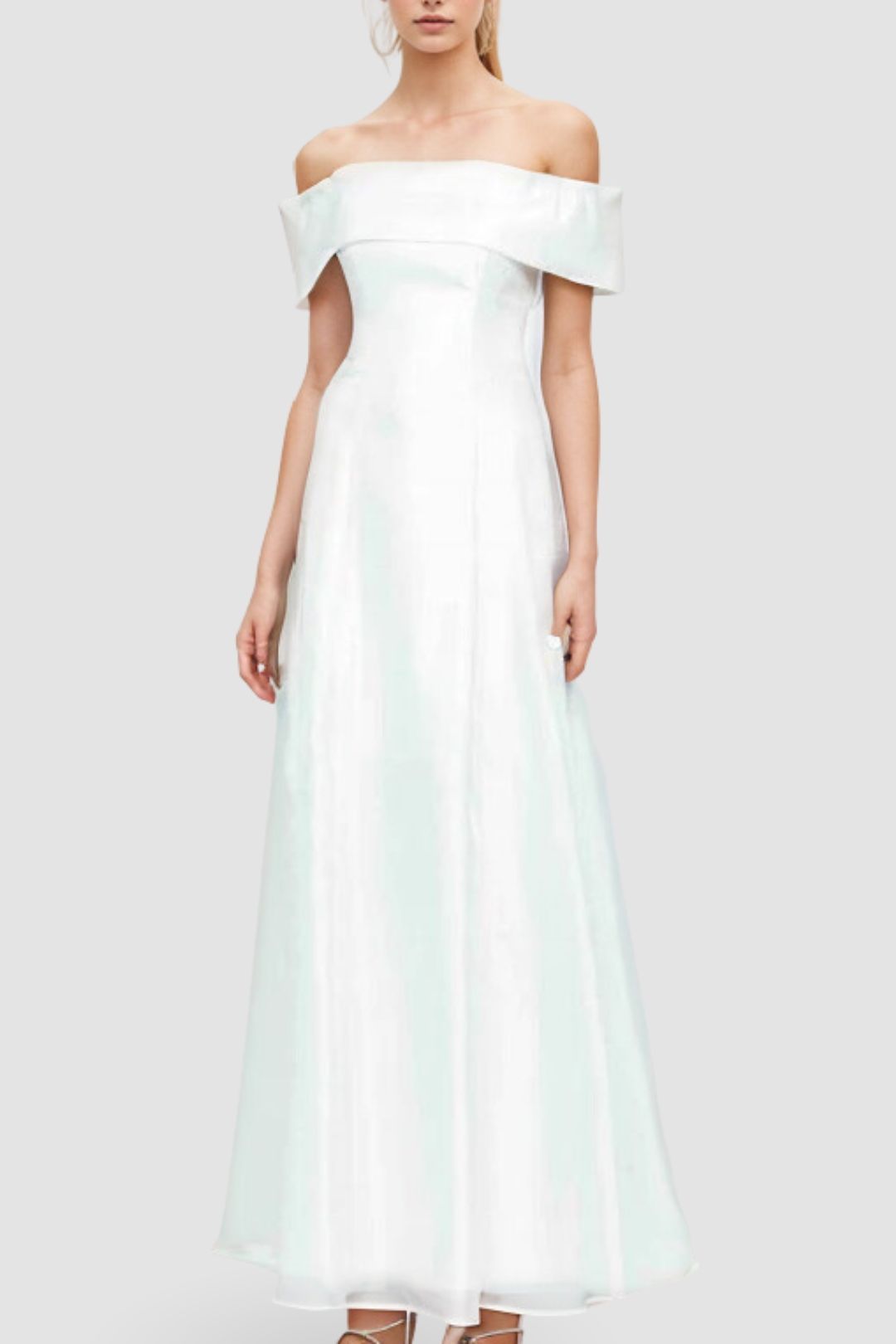 Alkyone Off-Shoulder Tulle Gown by Calliope Anemouli main image 1