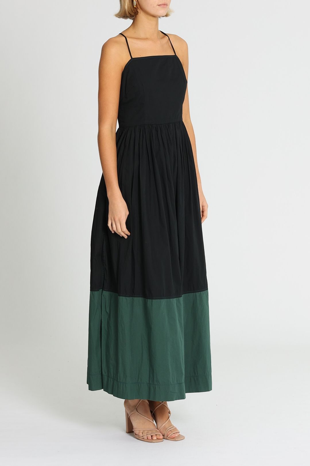 Bassike Knotted Maxi Dress Halter