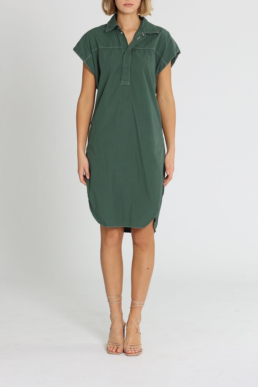 Hire Yoke Shirt Dress Bassike GlamCorner