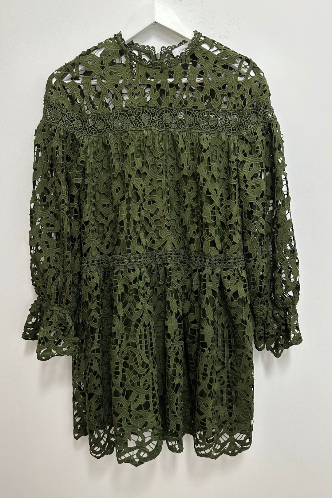 chinese dress ladies Kelly Green Lace Cath Dress