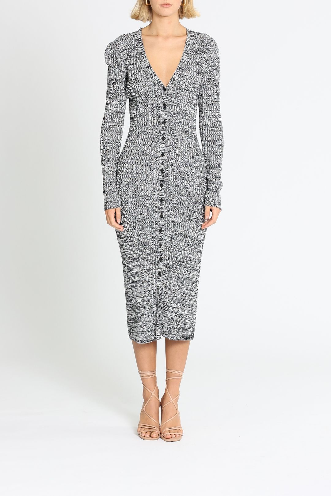 Baum Und Pferdgarten Cabriola Mouliné Dress Grey