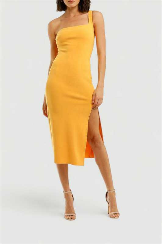 bec and bridge sandy midi knit dress Bec + Bridge Sadie Split Knit Midi - Crystal
