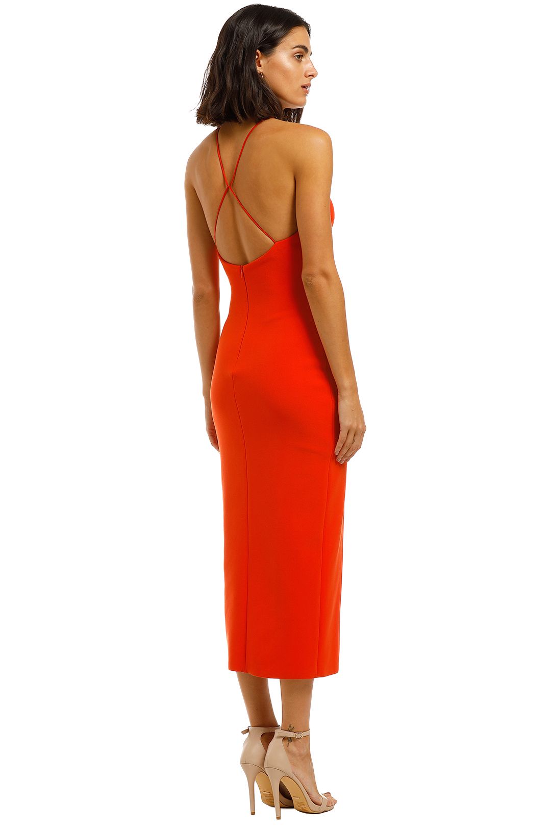 venus midi dress Venus Velvet Midi Dress