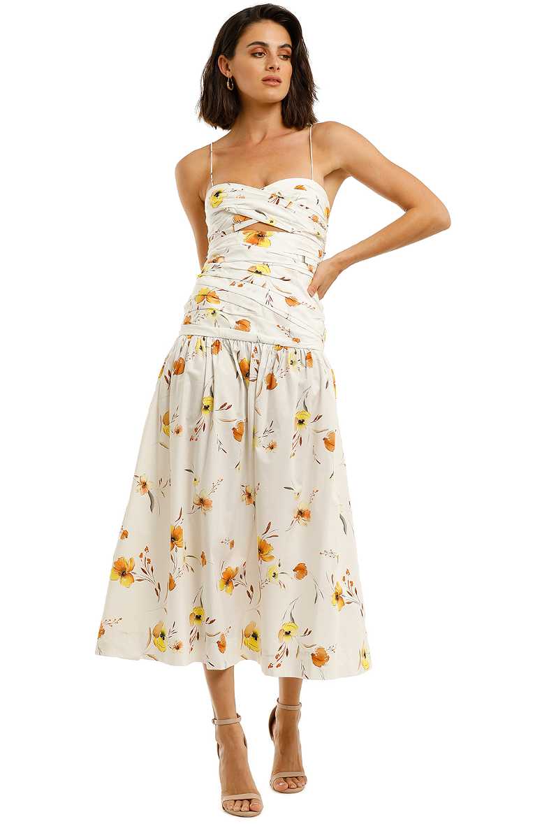 Colette Midi Dress by Bec and Bridge for Hire | GlamCorner