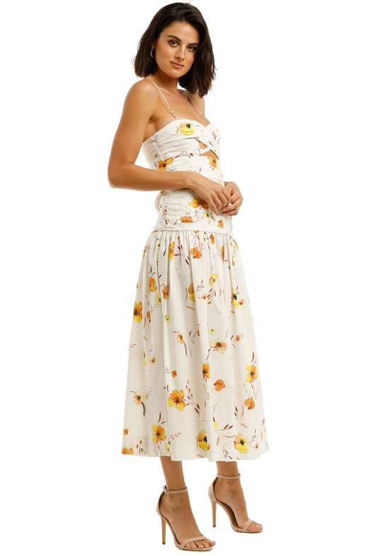 Colette Midi Dress by Bec and Bridge for Hire | GlamCorner