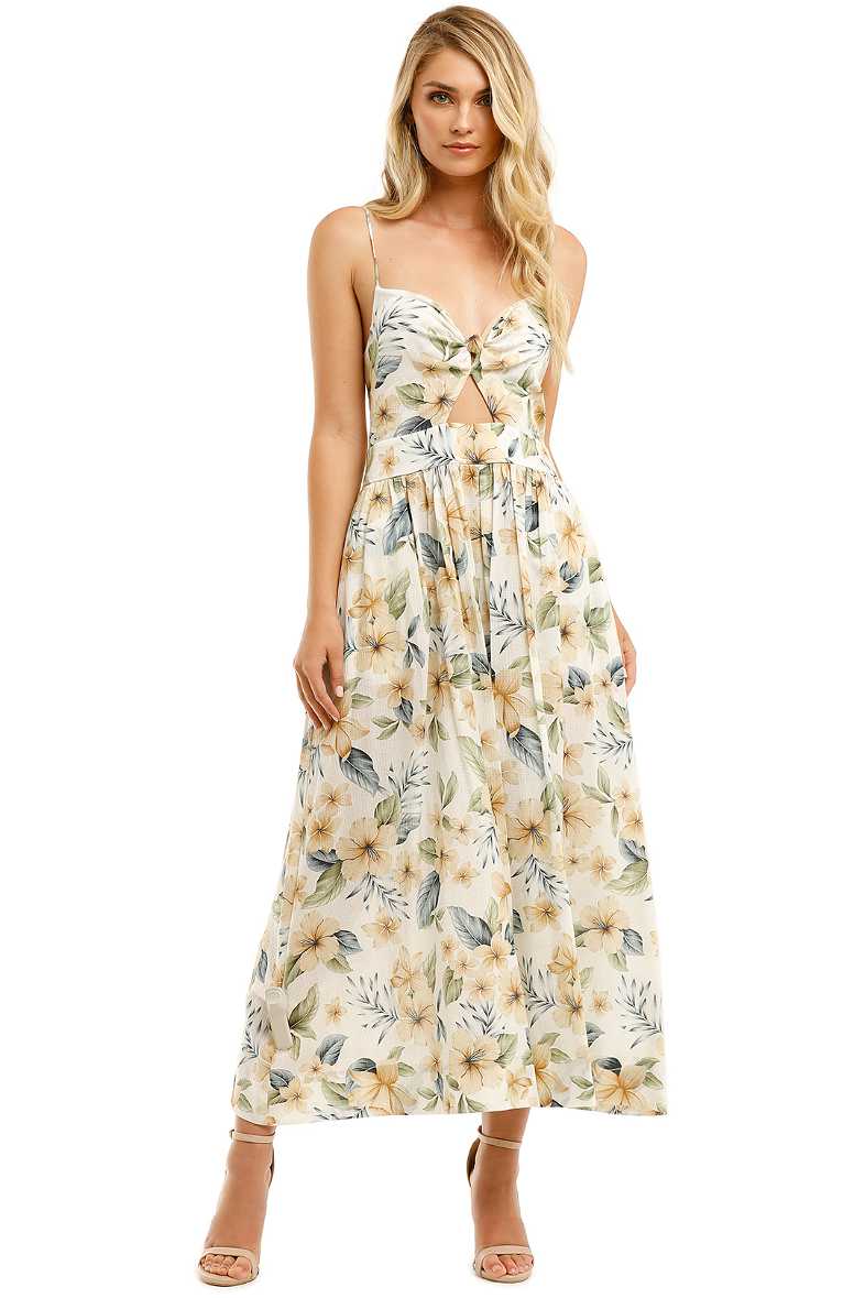 knee length dresses for ladies Bec and Bridge - Fleurette Mini Dress (Size 8) – Goldie's
