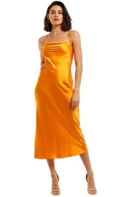 bec and bridge seraphine lace up midi dress Seraphine Lace Up Midi Dress