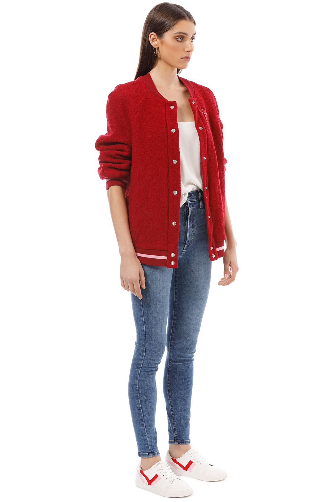 Bec and Bridge - Be Mine Bomber - Red - Side