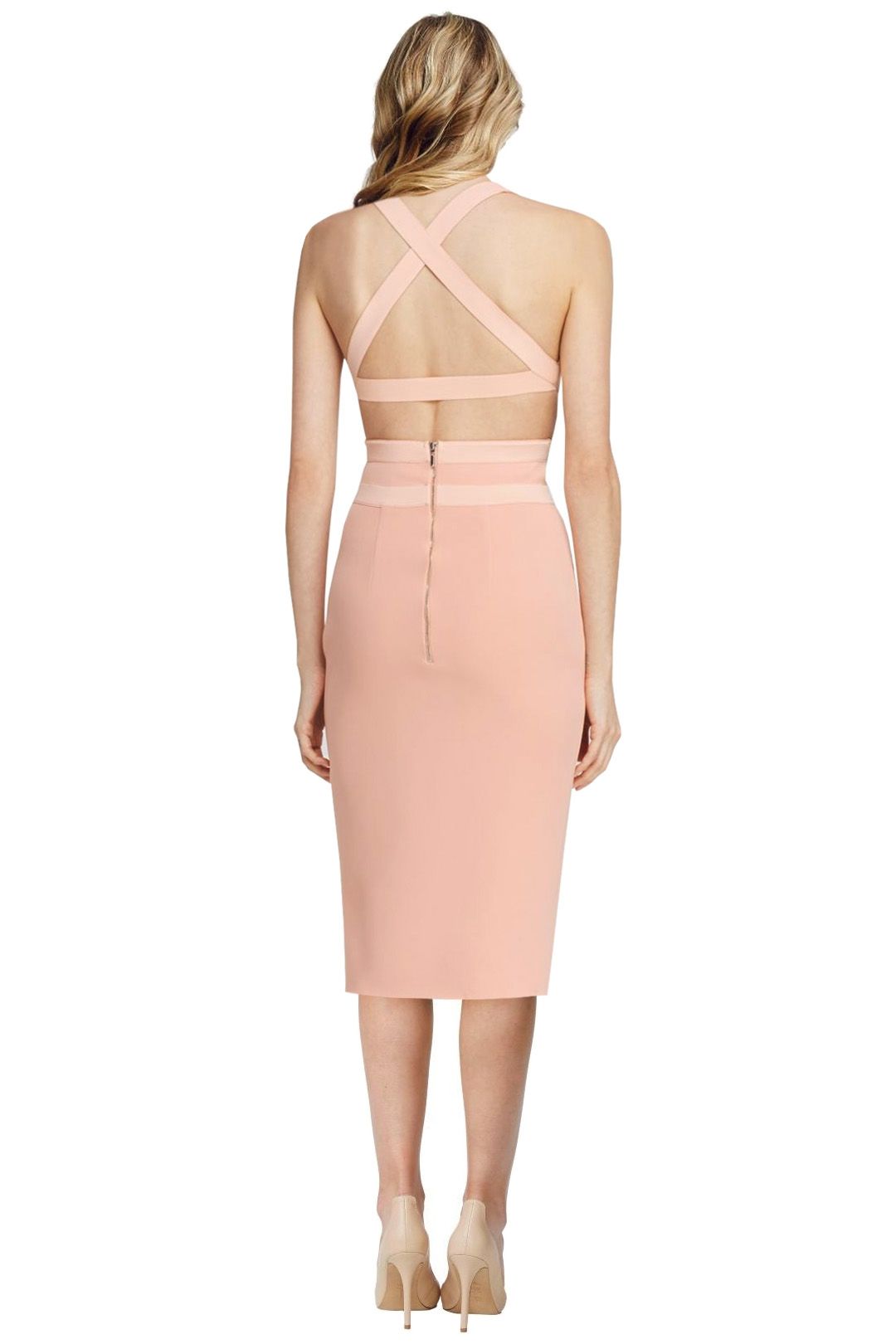 pink fitted bridesmaid dresses Pandora Maxi main image 0