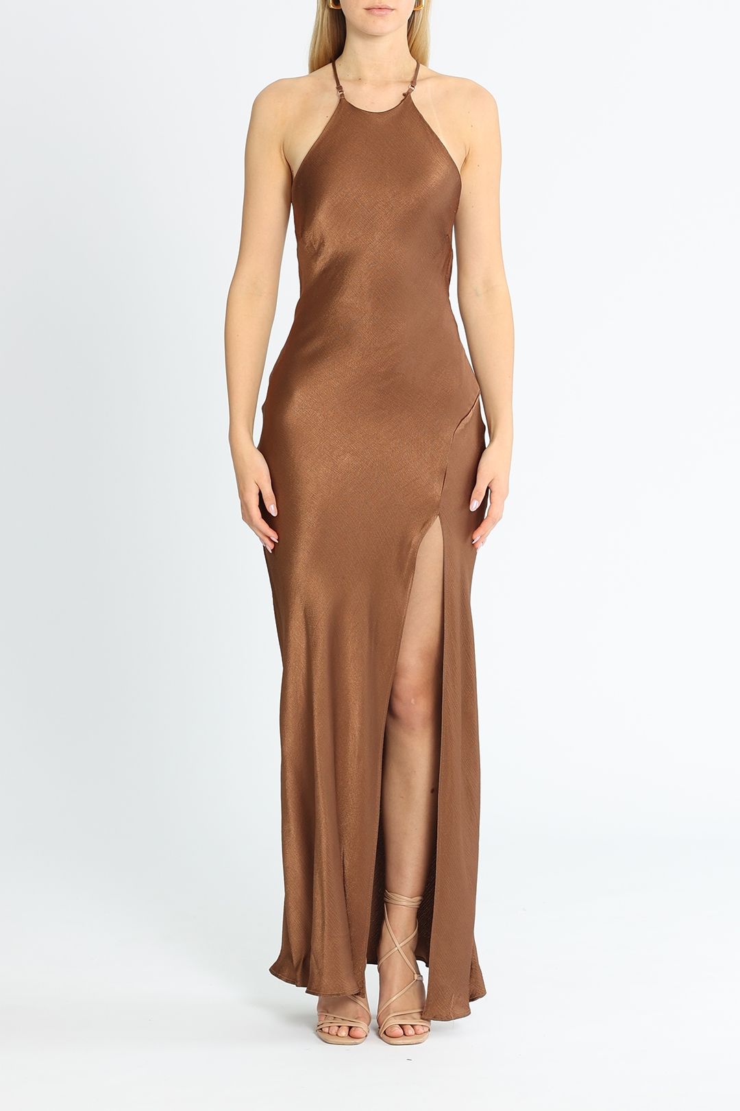 Halter neck 2025 designer dresses