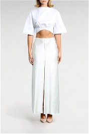 Bec and Bridge Anniston Maxi Skirt In Ivory