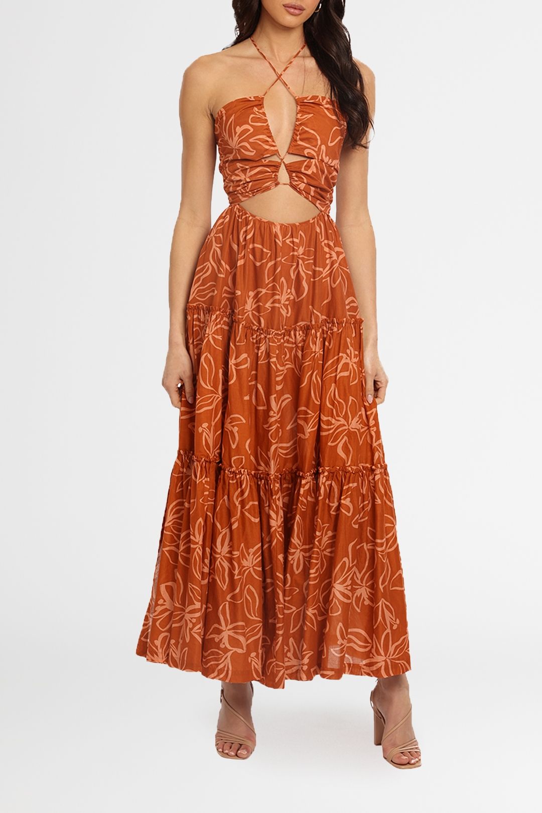 Hire Aurora Maxi Dress Bec and Bridge GlamCorner