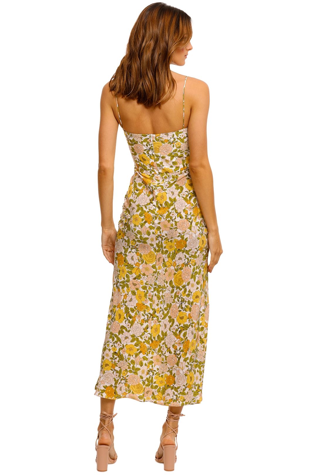 Bec and bridge floral midi dress cheap