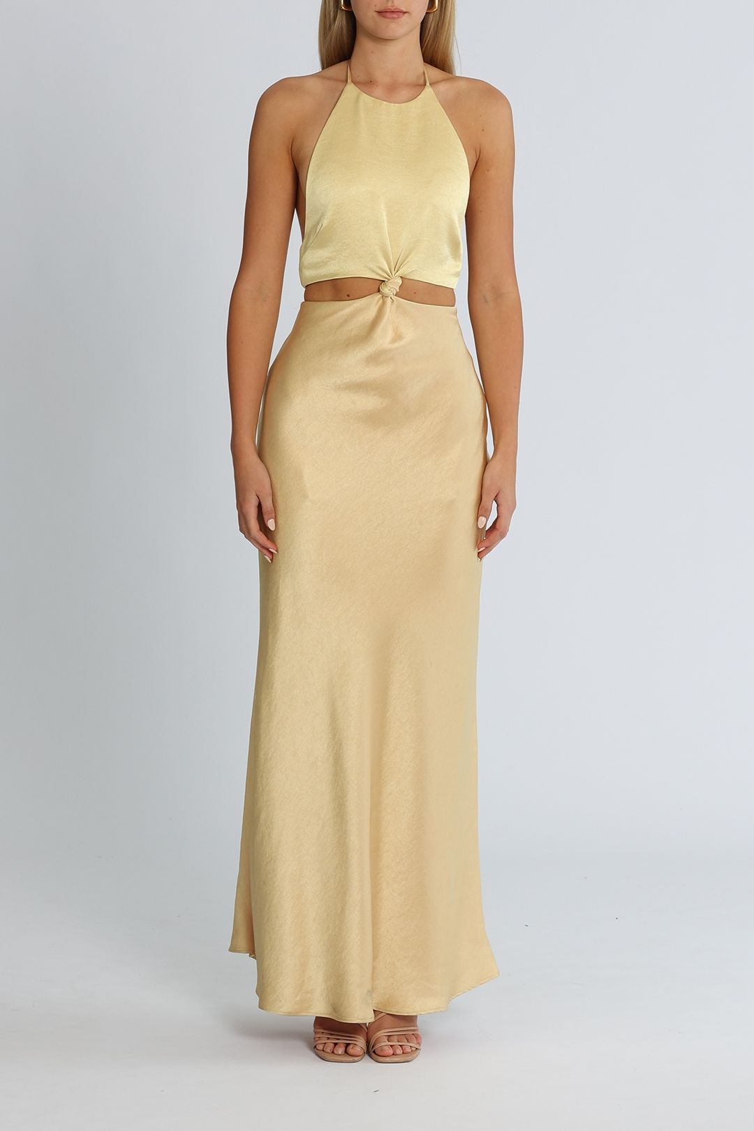 women's olive dress Atria Tight Long Simple Prom Dress 6768H