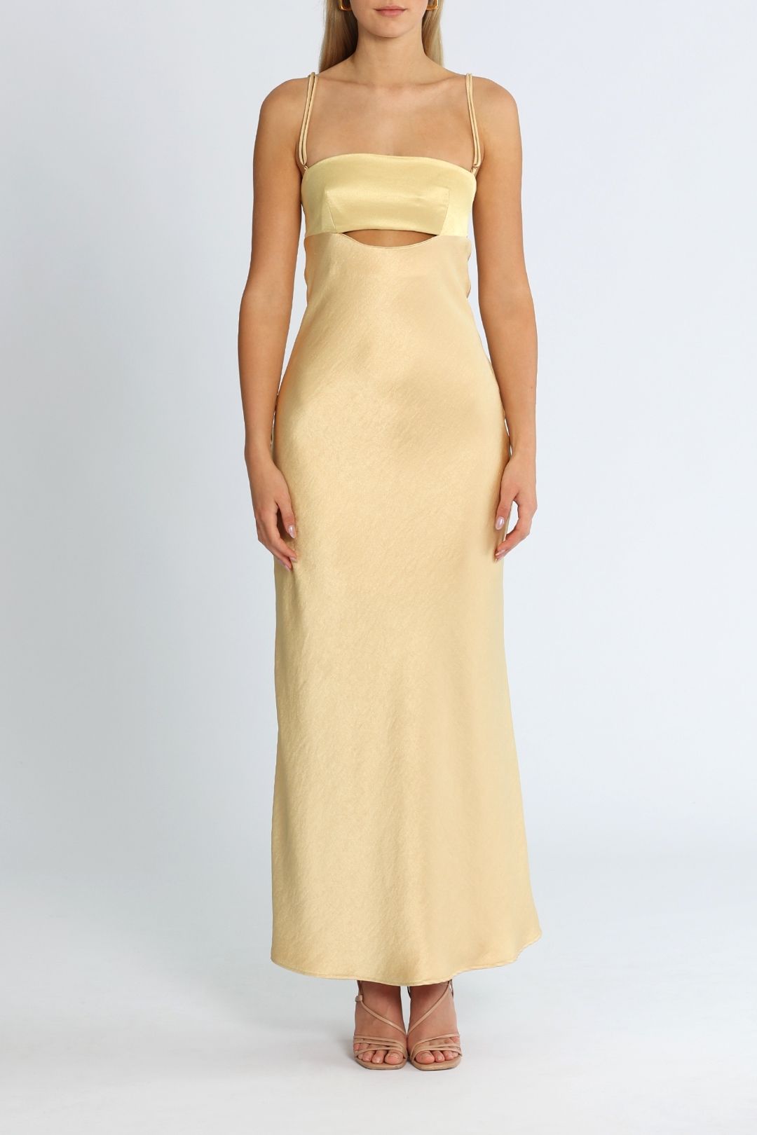Bec and Bridge Carrie Maxi Dress Yellow