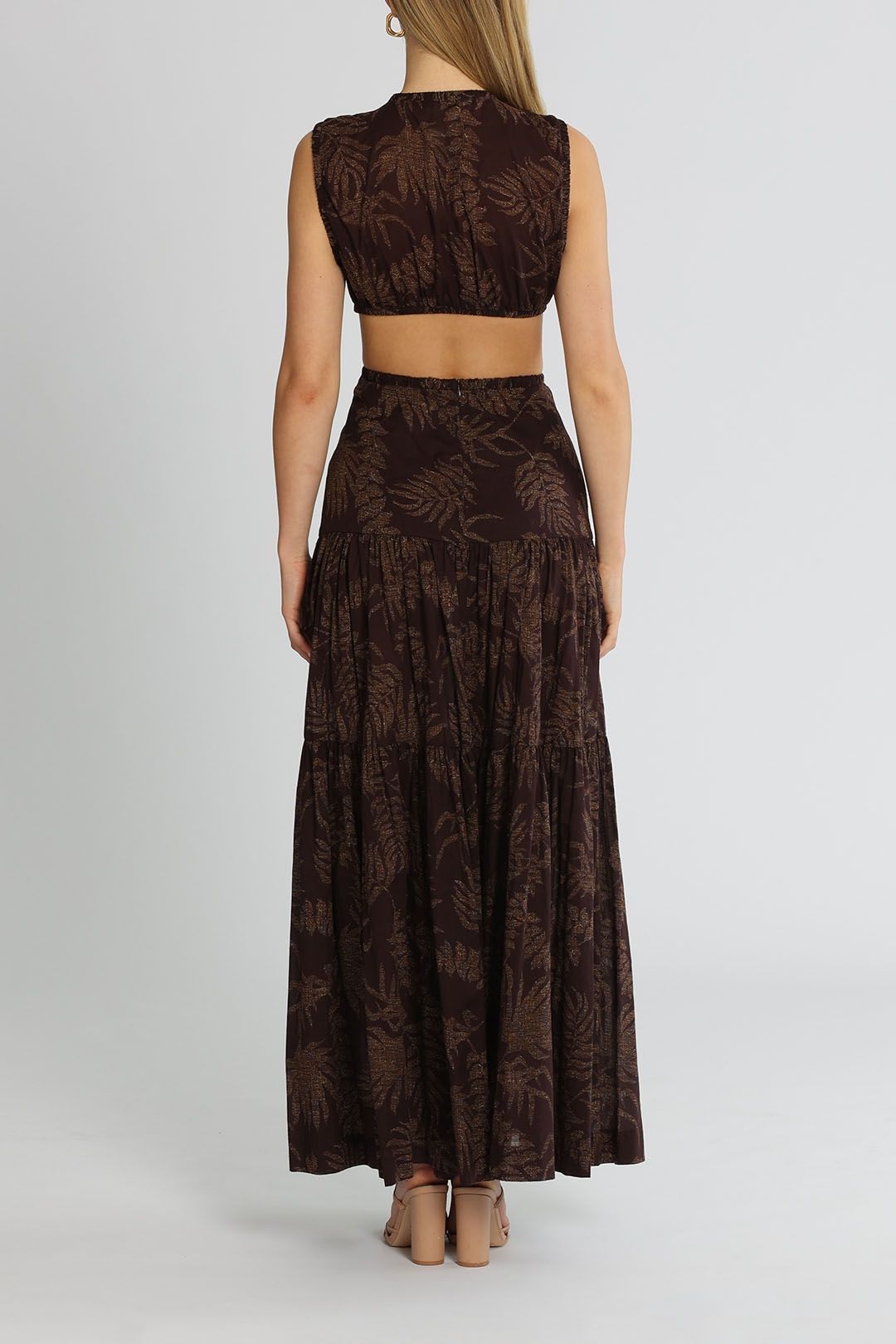 Hire Desert Palm Maxi Dress | Bec and Bridge | GlamCorner