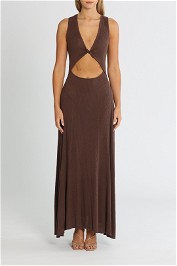Bec and Bridge Elijah Dress Chocolate