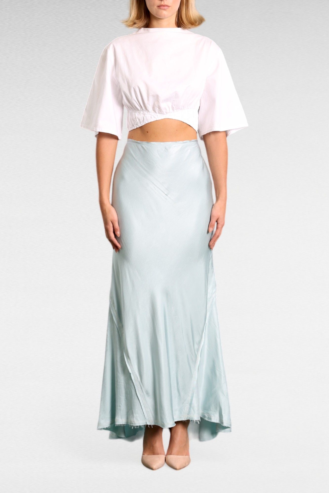 Bec and bridge silk skirt online