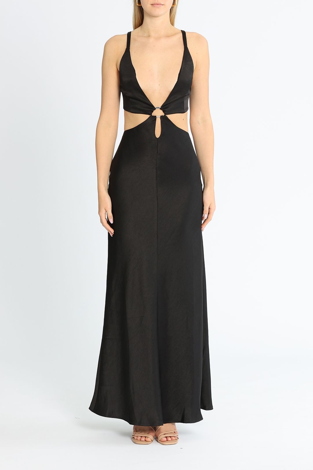 Bec and Bridge Felix Maxi Dress Black