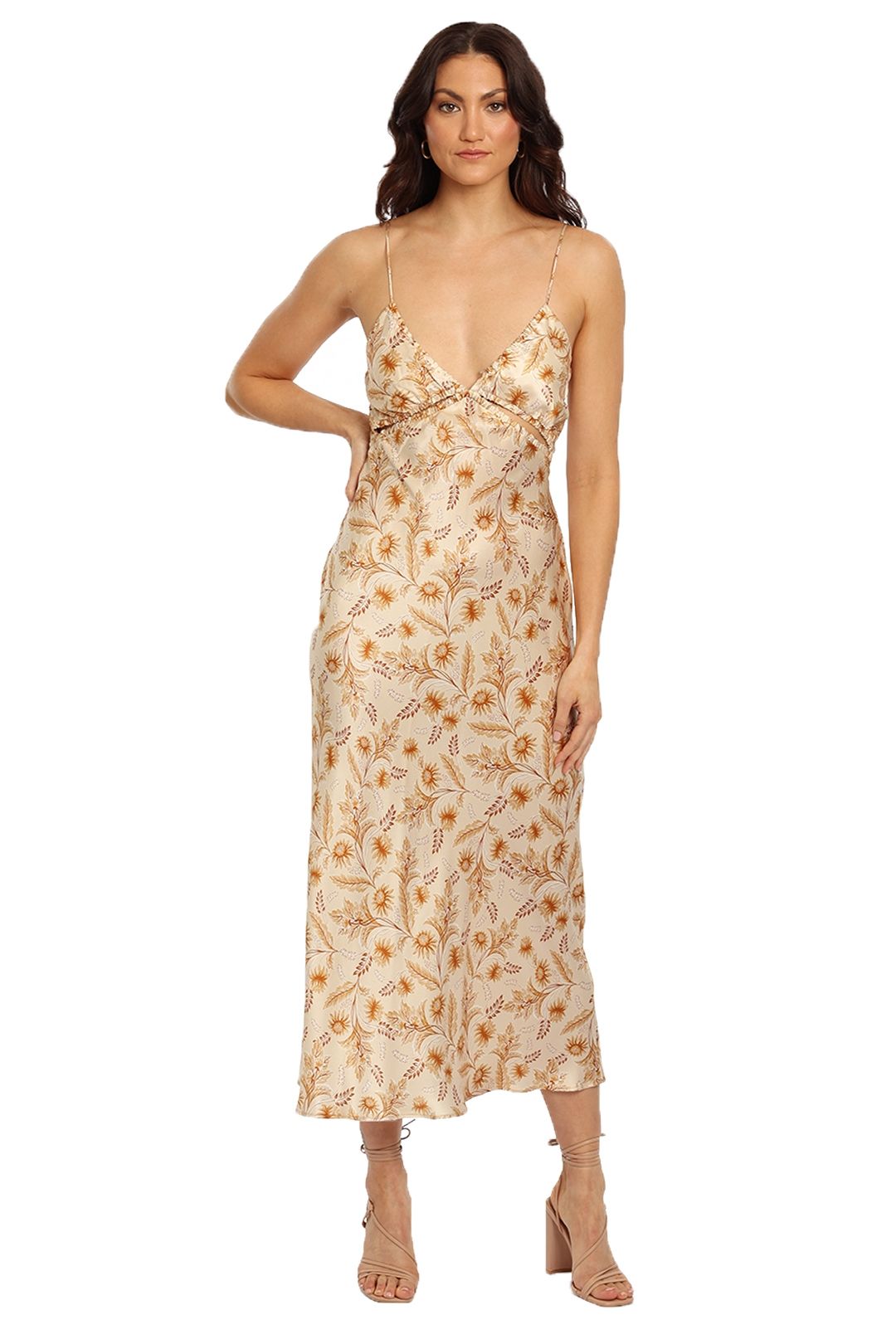 Hire Fleetwood Midi Dress Bec and Bridge GlamCorner