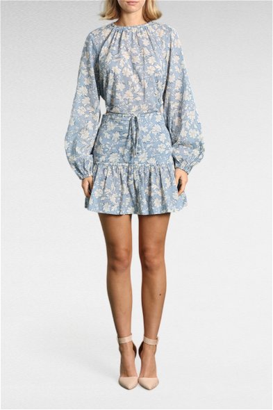 Hire Floral Skies Mini Dress | Bec and Bridge | GlamCorner Hire Floral Skies Mini Dress | Bec and Bridge | GlamCorner