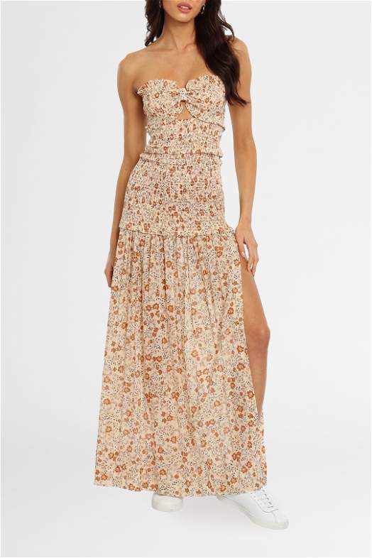 knee length dresses for ladies Elle Zeitoune Janice Dress - White main image 1