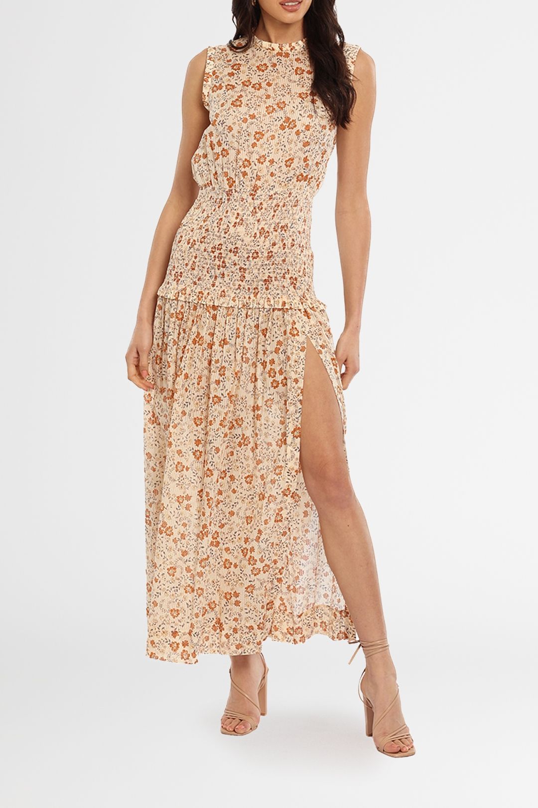 Afrm janice on sale midi dress