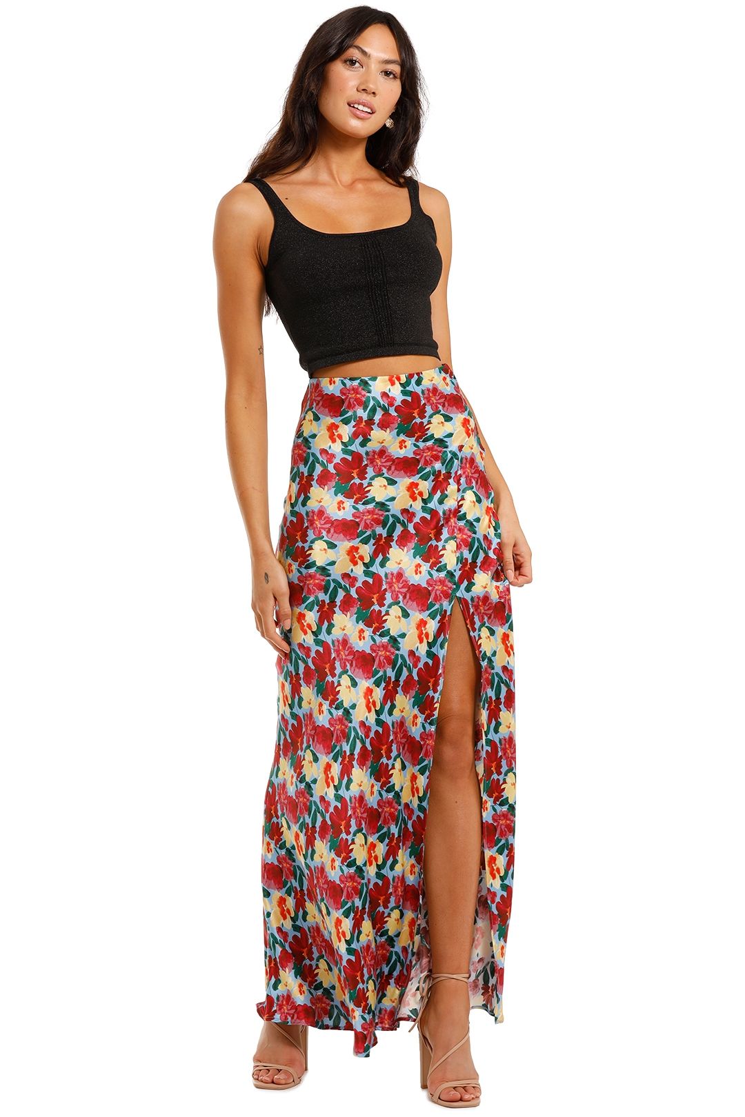 Bec and Bridge Lucette Midi Skirt Floral print