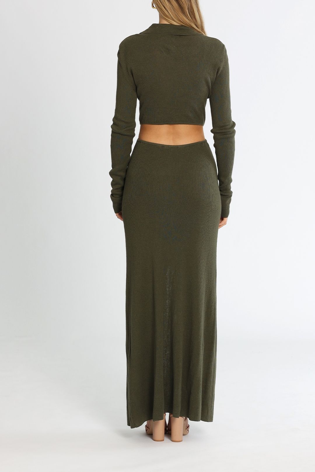 bec and bridge mila midi dress khaki Bec & Bridge | Dresses | Bec Bridge Mila Midi Dress In Khaki