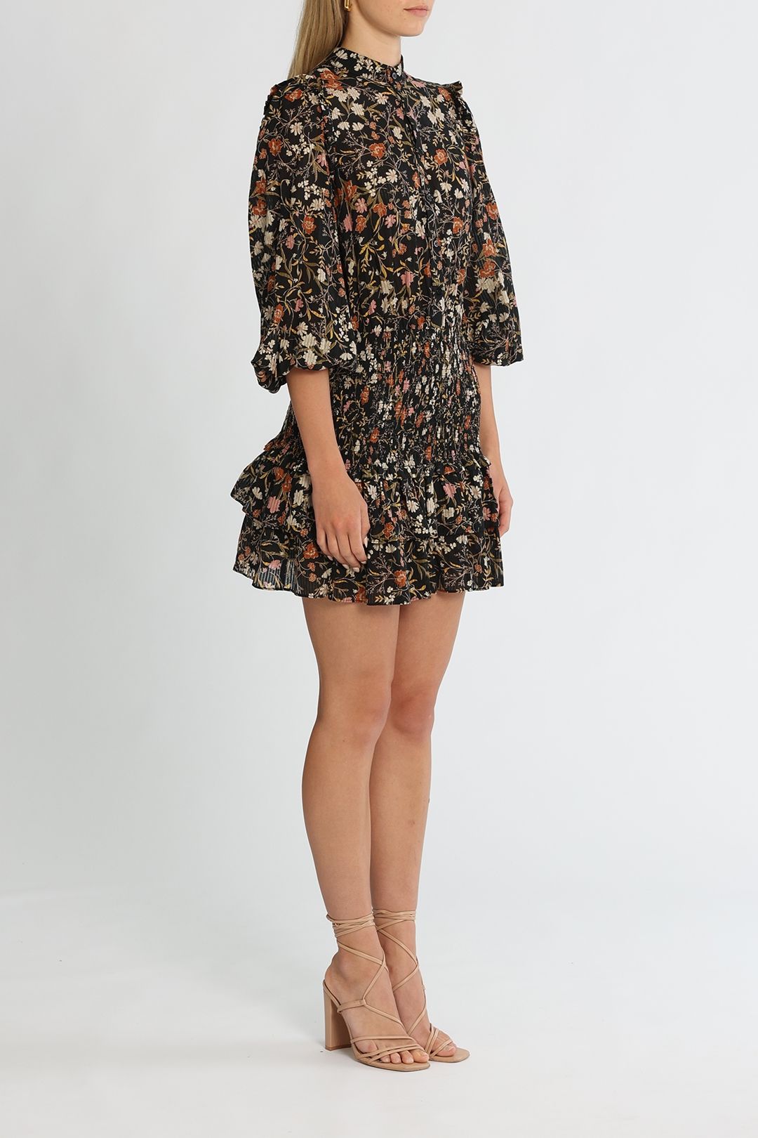 Bec and bridge black floral dress shop
