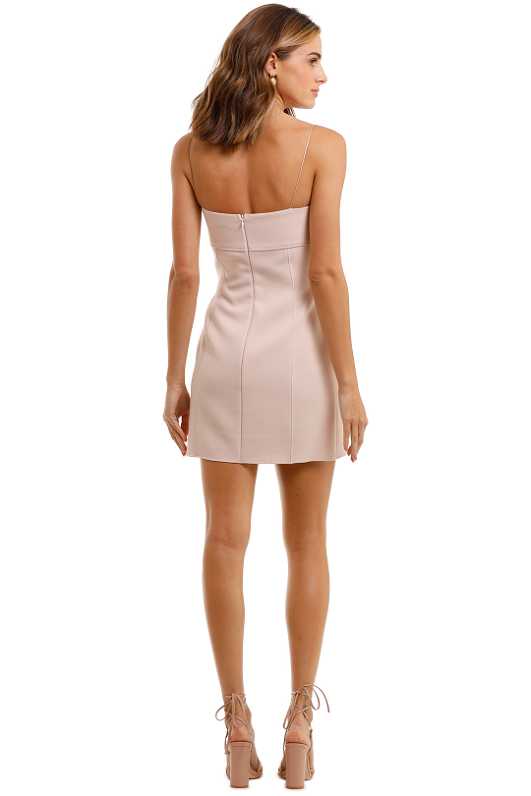 knee length dresses for ladies Bec + Bridge Rene Asym Mini Dress | Ballet Pink