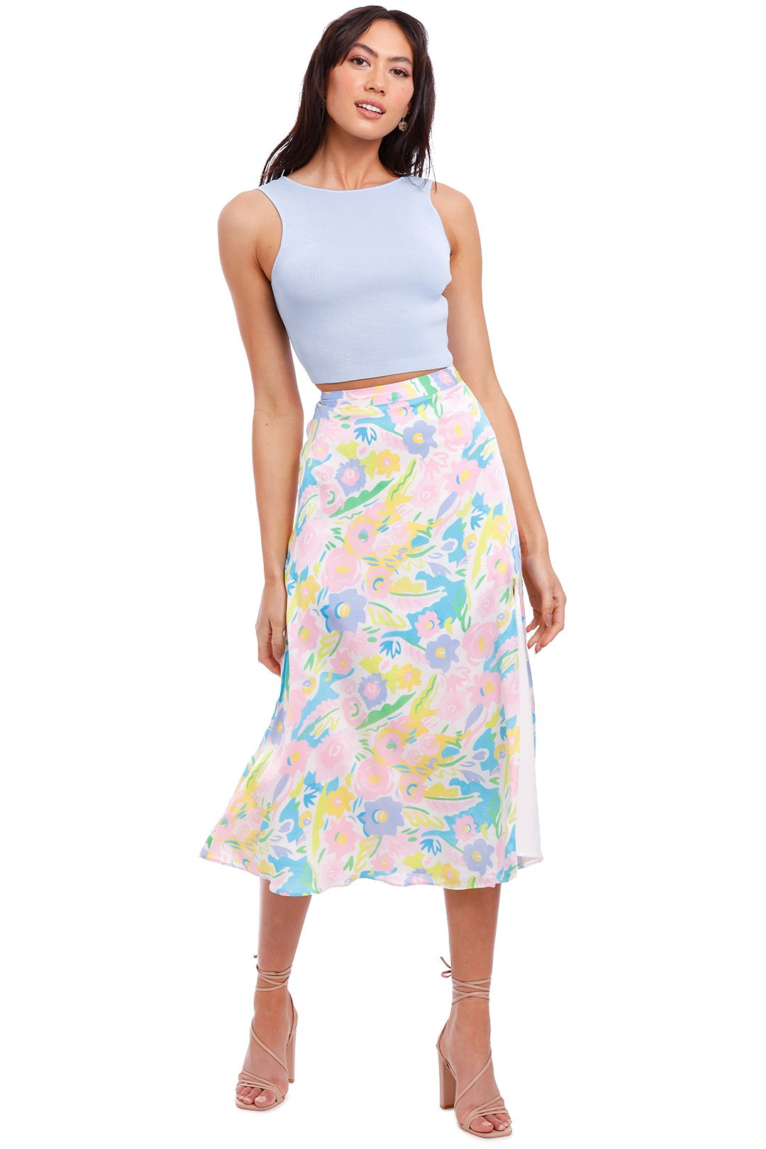Bec and Bridge Sorbet Summer Knit Twist Top