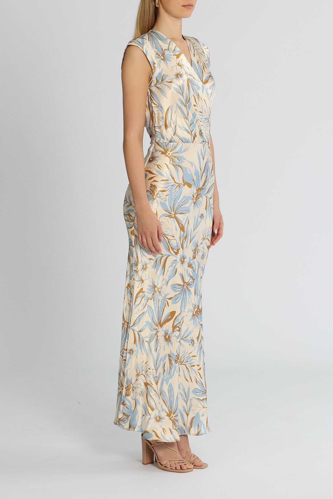 Hire Stella Maxi Dress in Print Bec and Bridge GlamCorner