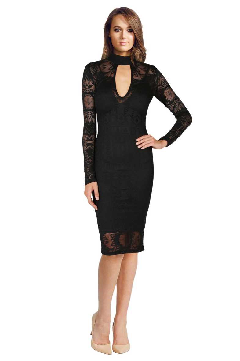 Marvel Lace Dress by Bec & Bridge for Rent | GlamCorner