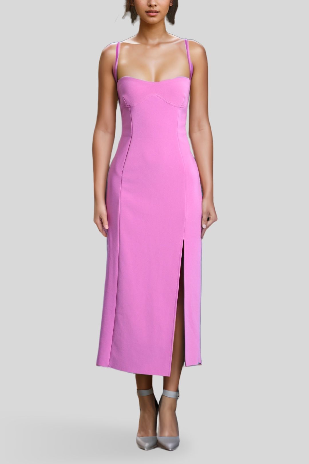 Bec and Bridge Marisol Midi Dress Pink