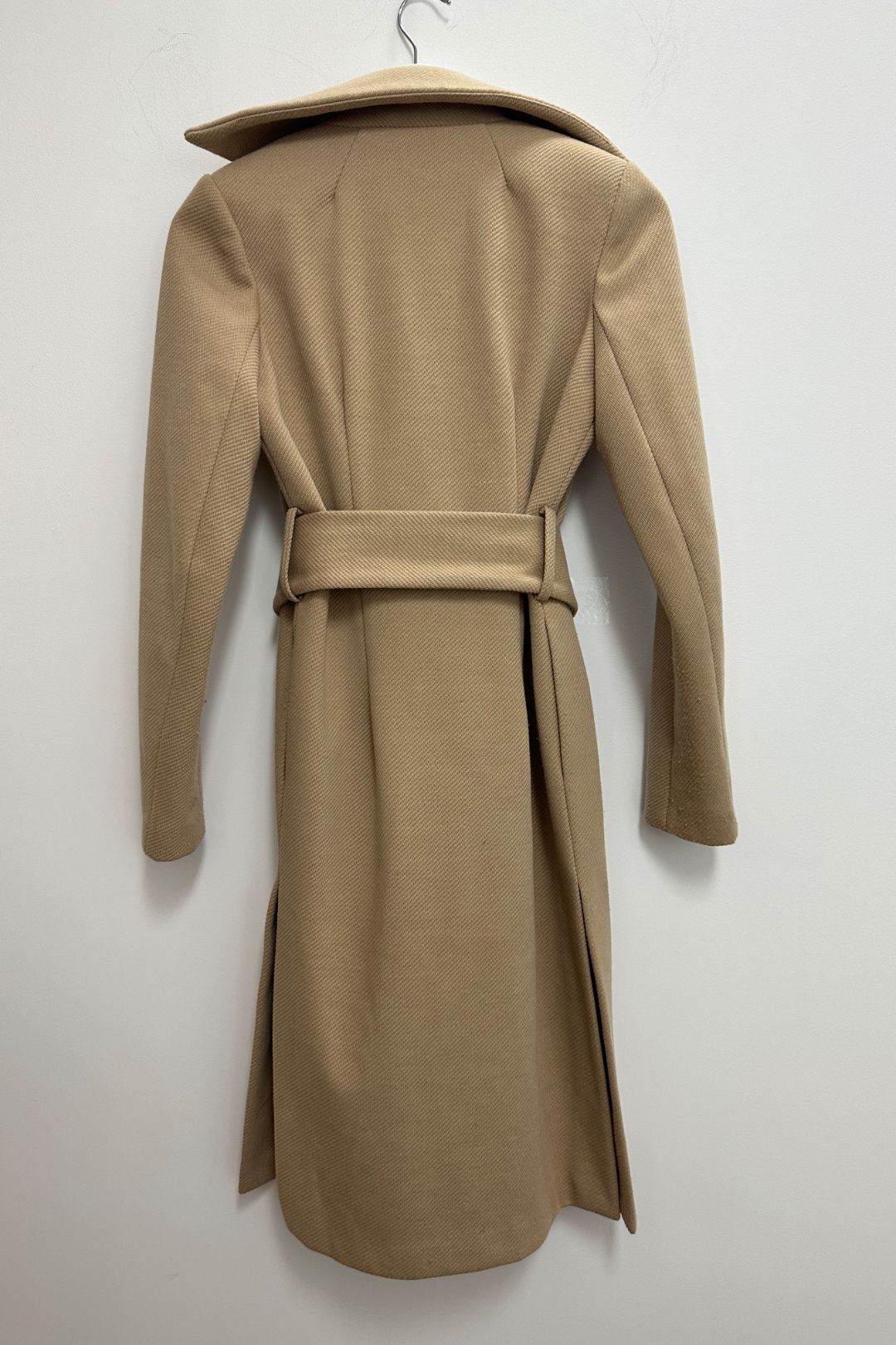 Sheike Beige Long Sleeved Winter Coat