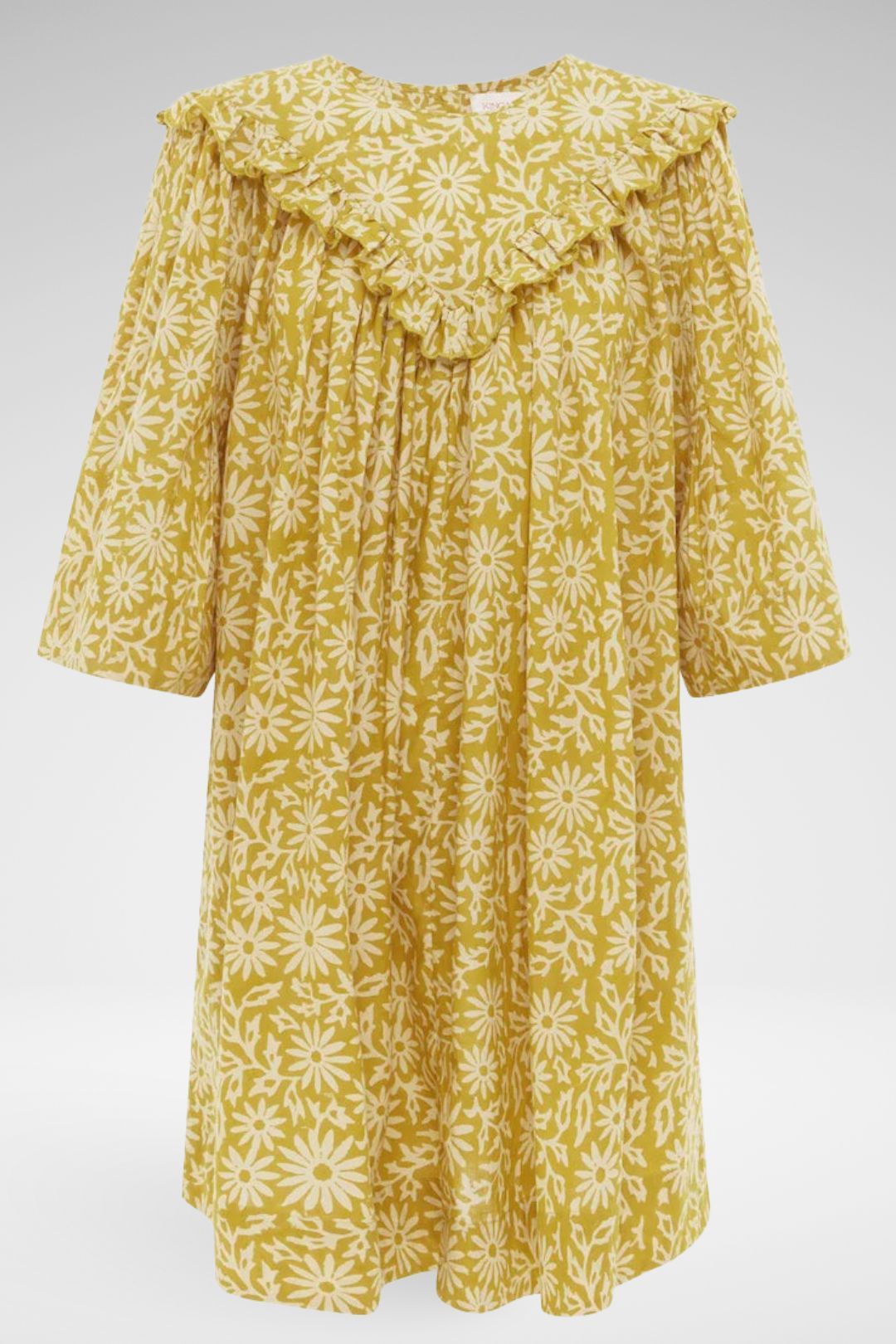 M&s sale mustard dress