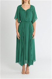 Belle and Bloom Amour Amour Midi Dress Green