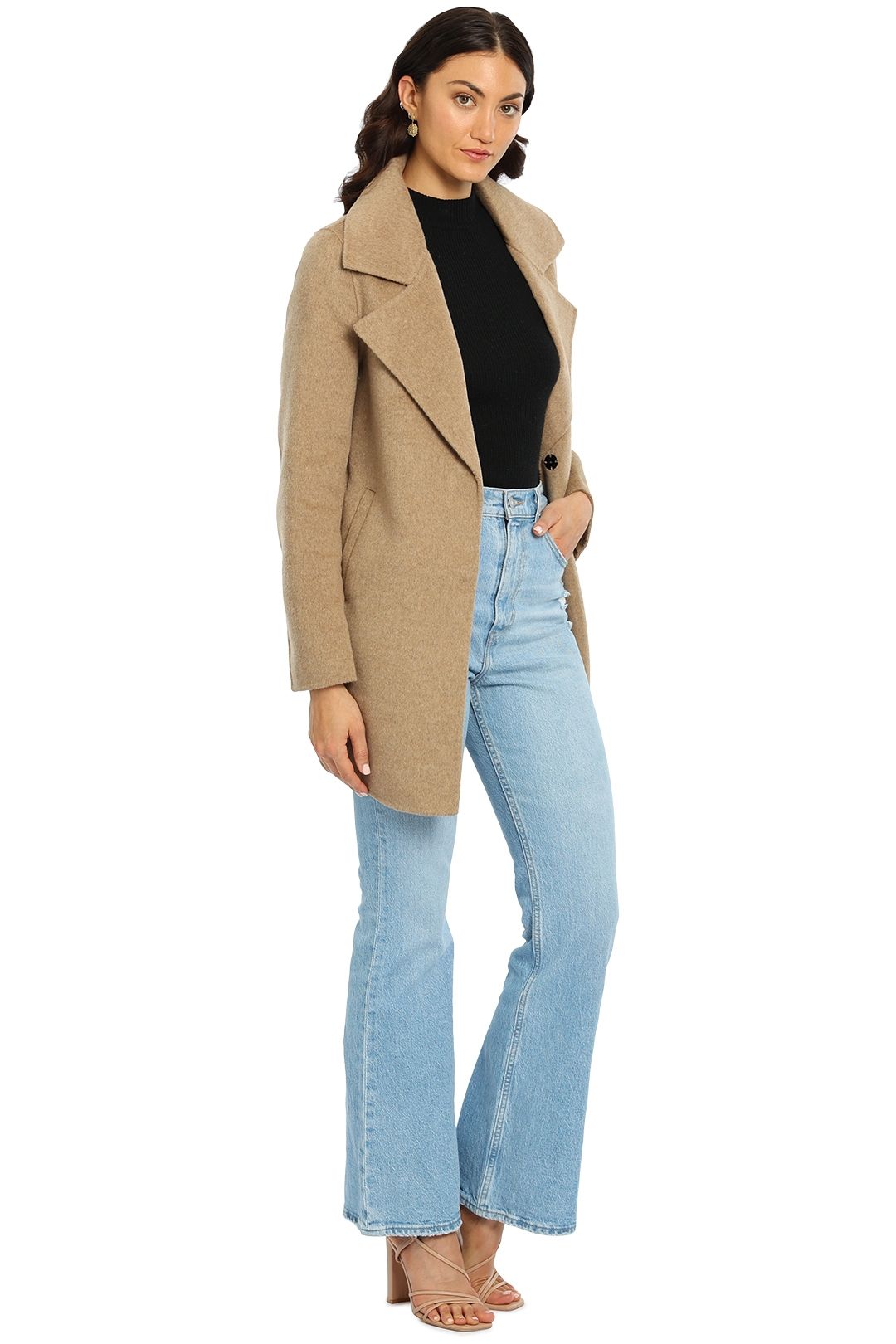 Hire Ex Boyfriend Coat Oat Belle and Bloom GlamCorner